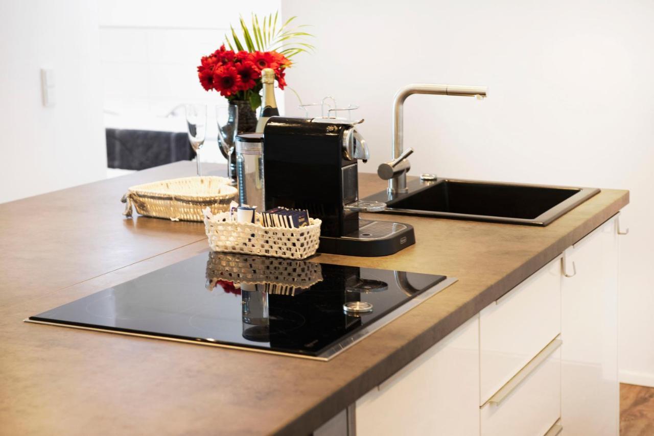 Luxus Suite Im Herzen Von Kempten***** +Parkplatz المظهر الخارجي الصورة