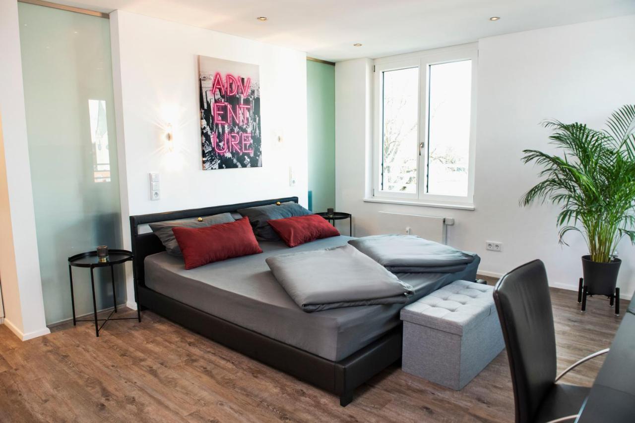 Luxus Suite Im Herzen Von Kempten***** +Parkplatz المظهر الخارجي الصورة